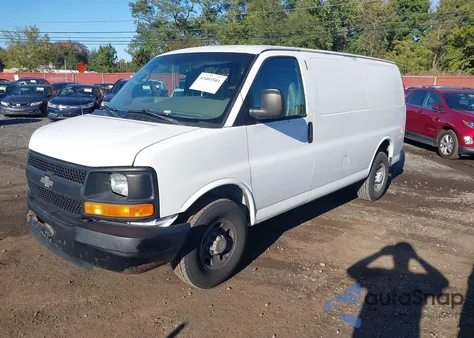 2007 Chevrolet Express Work Van из США, поврежденный, VIN 1GCHG35U471229524